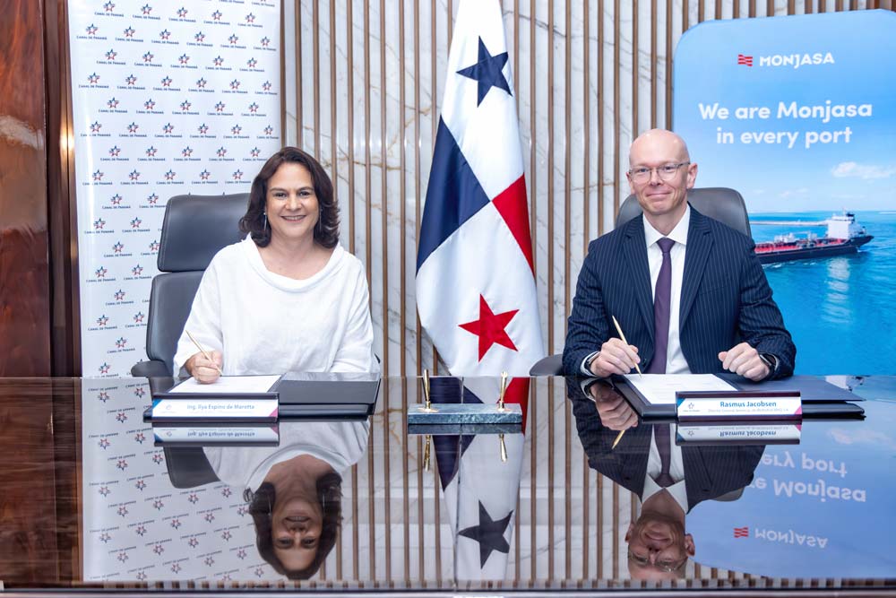 oceankida-Panama Canal Authority and Monjasa Forge New Alliance to Advance Sustainability and Community Impact marine ship chandlers