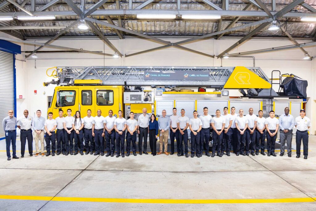 oceankida-marine ship chandlers New Generation of Firefighters Begins Training at the Panama Canal