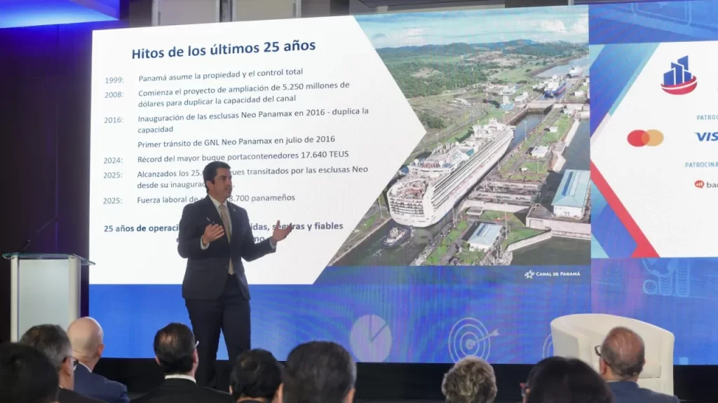 oceankida-marine ship store Panama Canal Showcases Expansion of Its Logistics Services