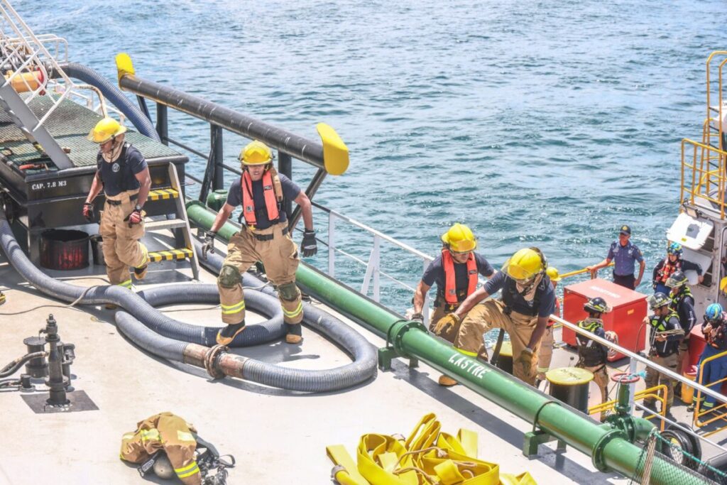 oceankida - marine ship supplier Panama Canal Carries Out Tanker Fire Drill to Strengthen Emergency Readiness
