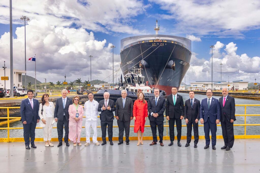 oceankida-ship chandler Latin American Leaders Tour the Panama Canal During the 2026 Regional Economic Forum