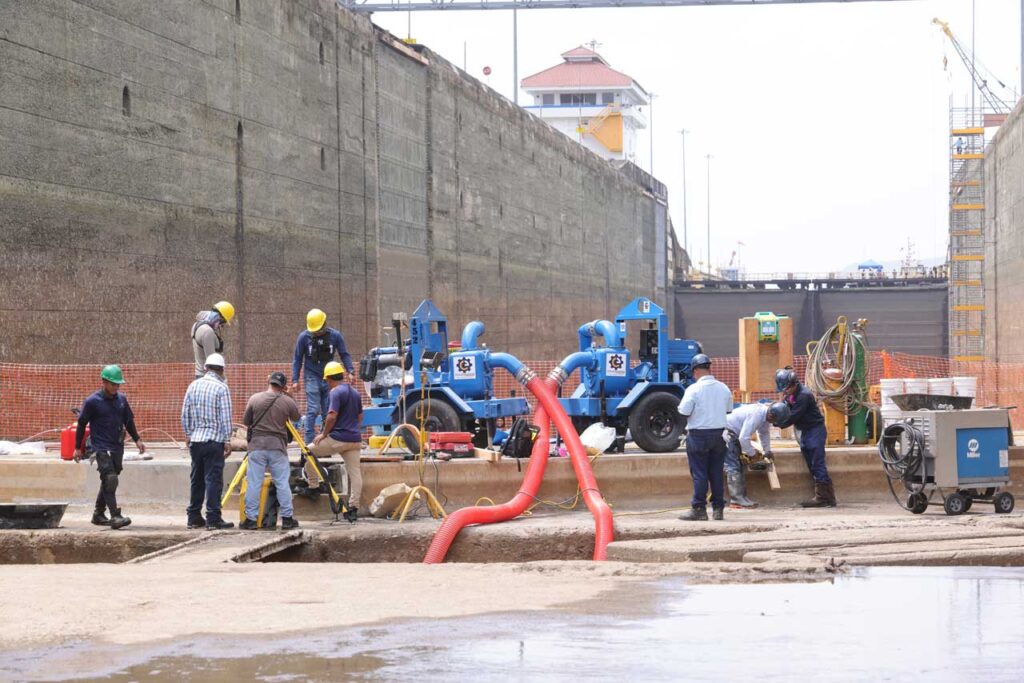oceankida-ship chandler Panama Canal Finalizes Maintenance Work at Pedro Miguel Locks
